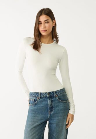 Body à manches longues en polyamide