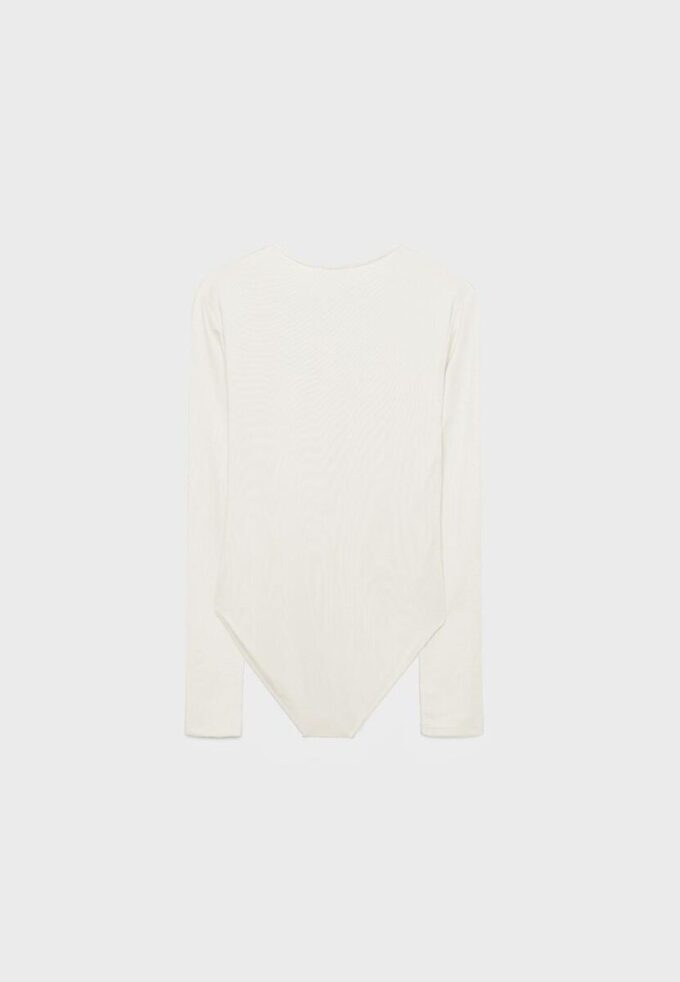 Body à manches longues en polyamide