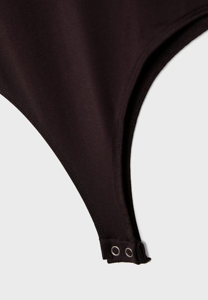 Body à manches longues en polyamide