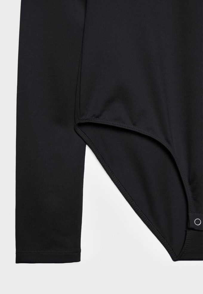 Body à manches longues en polyamide