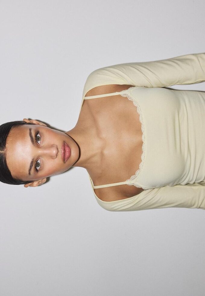 Boléro slim à manches longues