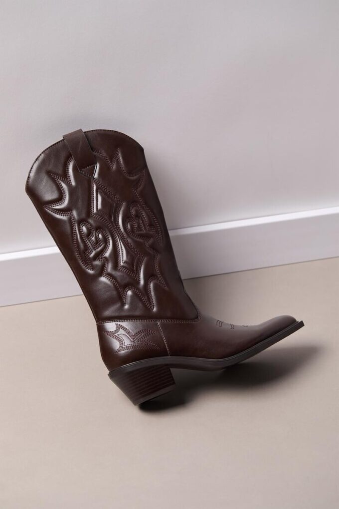 Bottes de cowboy à talons Bottes de cowboy à talons