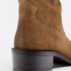 Bottines en cuir de style cowboy slouchy Bottines en cuir de style cowboy slouchy