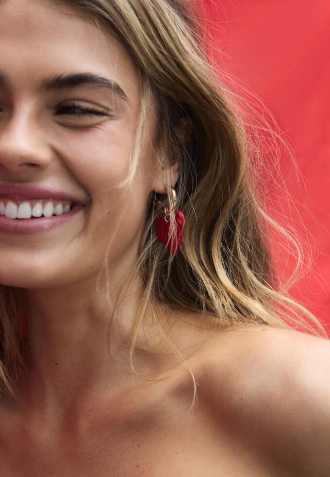 Boucles d&rsquo;oreilles Fleur