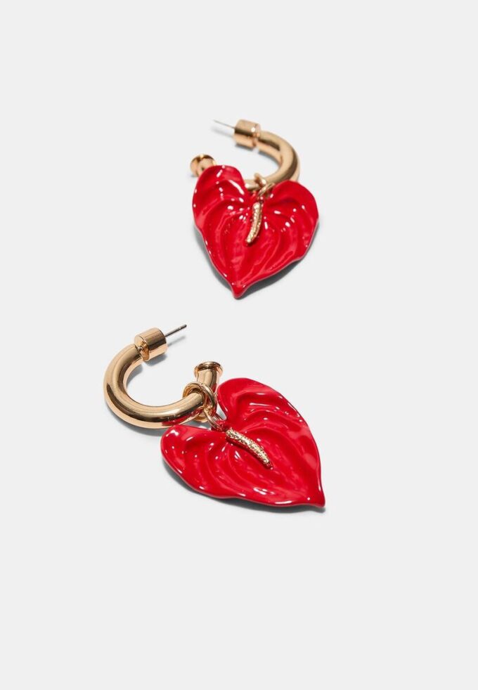 Boucles d&rsquo;oreilles Fleur