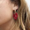 Boucles d&rsquo;oreilles Fleur