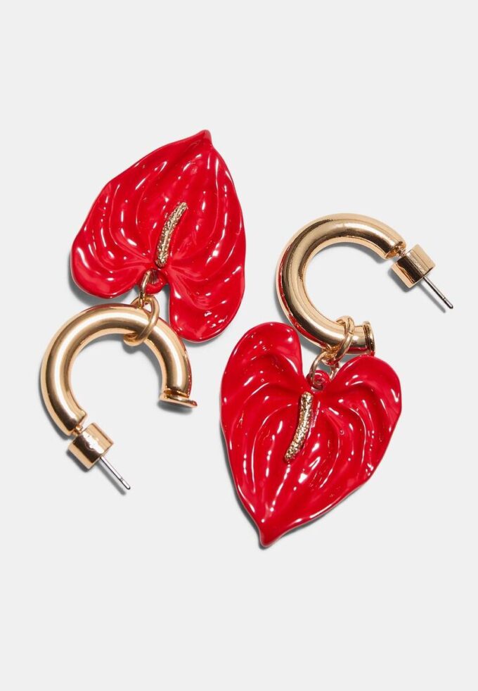 Boucles d&rsquo;oreilles Fleur