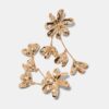 Boucles d&rsquo;oreilles pendantes en forme de fleur