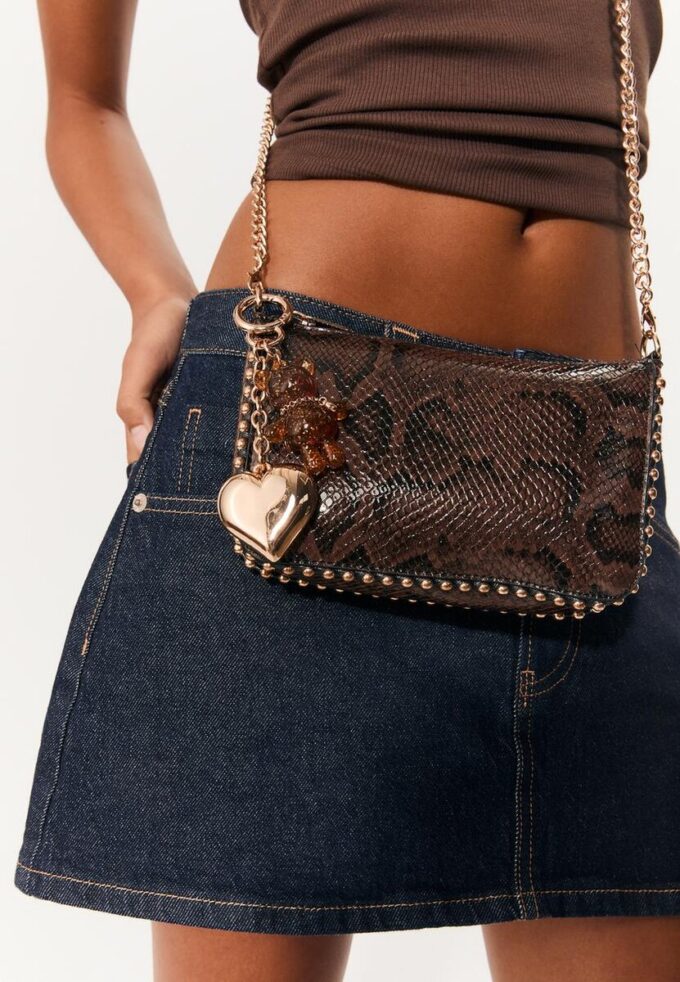 Breloque ours métallique