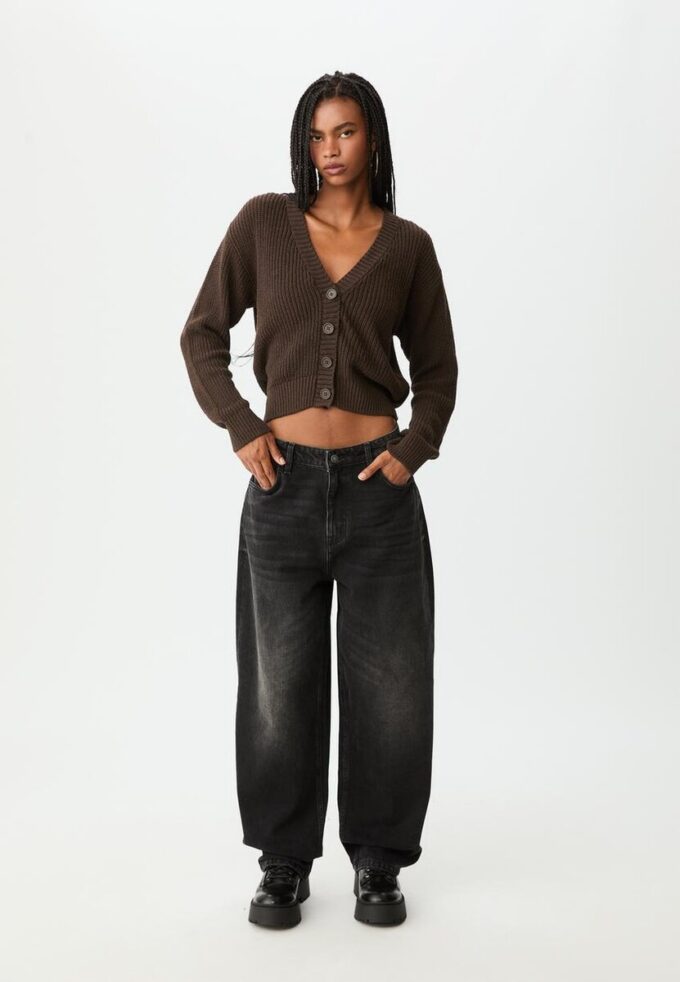 Cardigan en maille boutonné Cardigan en maille boutonné