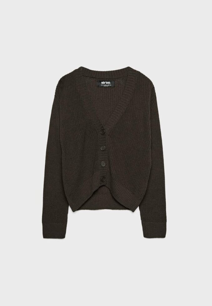 Cardigan en maille boutonné Cardigan en maille boutonné