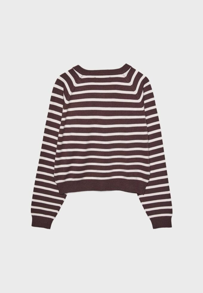 Cardigan en maille boutonné à manches raglan Cardigan en maille boutonné à manches raglan