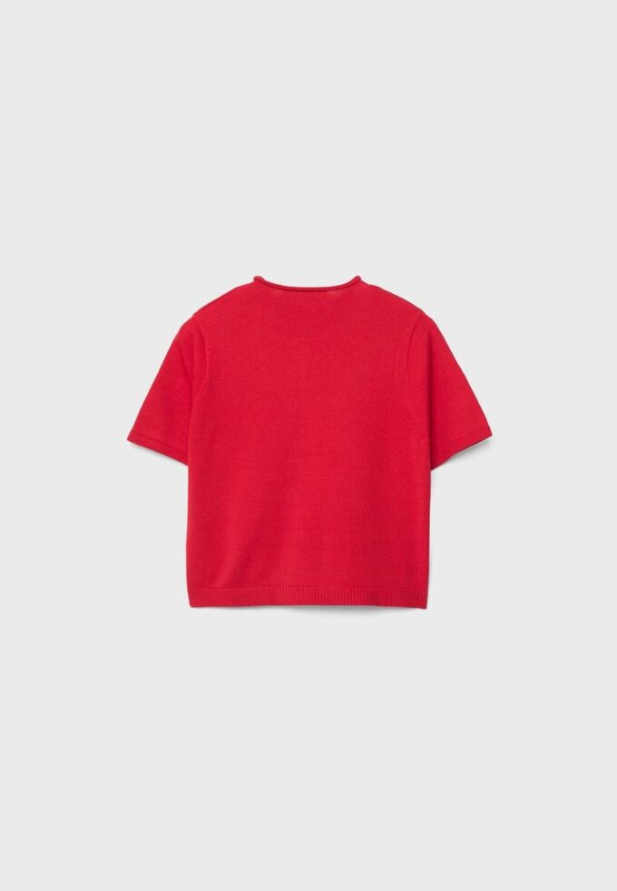 Cardigan en maille à col montant et boutons Cardigan en maille à col montant et boutons