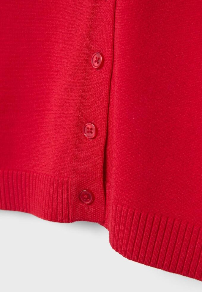 Cardigan en maille à col montant et boutons Cardigan en maille à col montant et boutons
