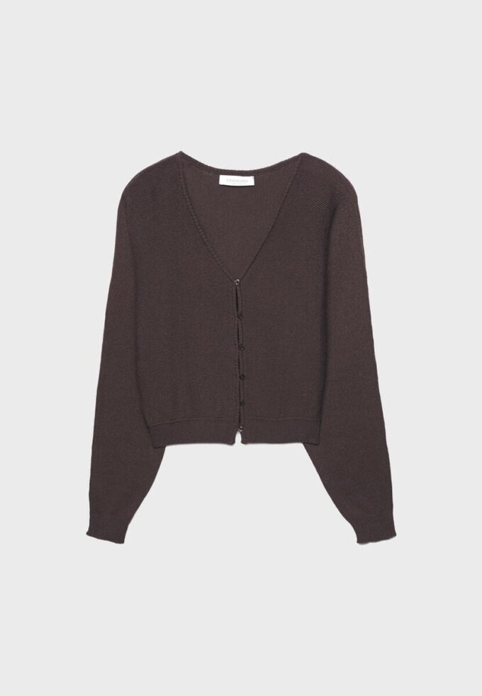 Cardigan en maille à manches chauve-souris Cardigan en maille à manches chauve-souris