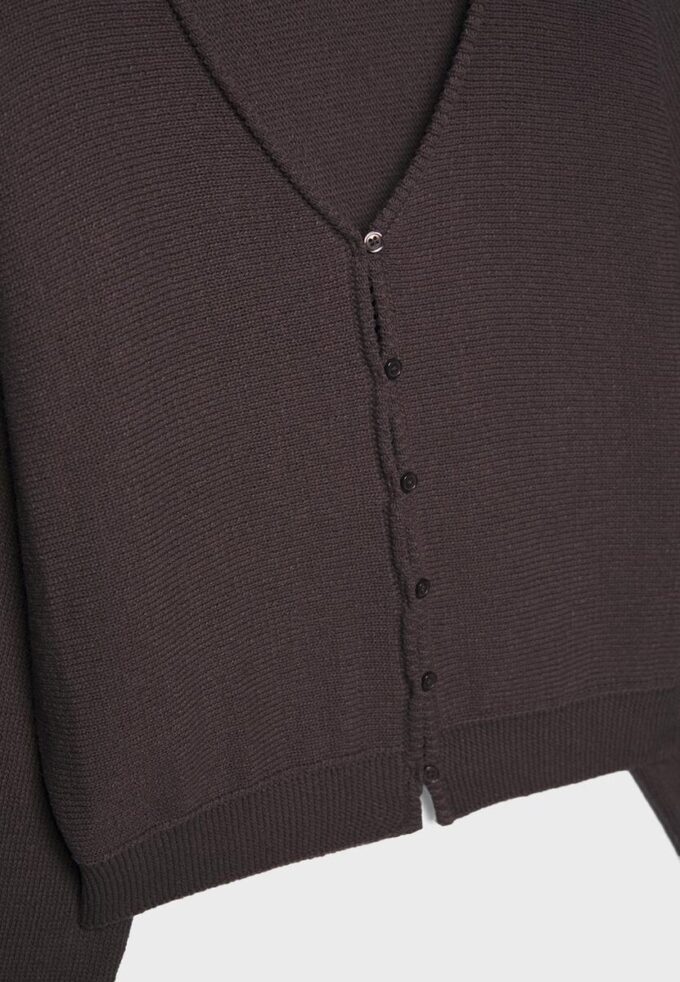 Cardigan en maille à manches chauve-souris Cardigan en maille à manches chauve-souris