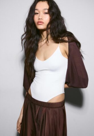 Cardigan en maille ouverte