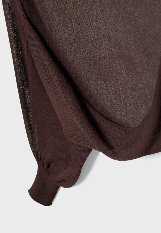 Cardigan en maille ouverte