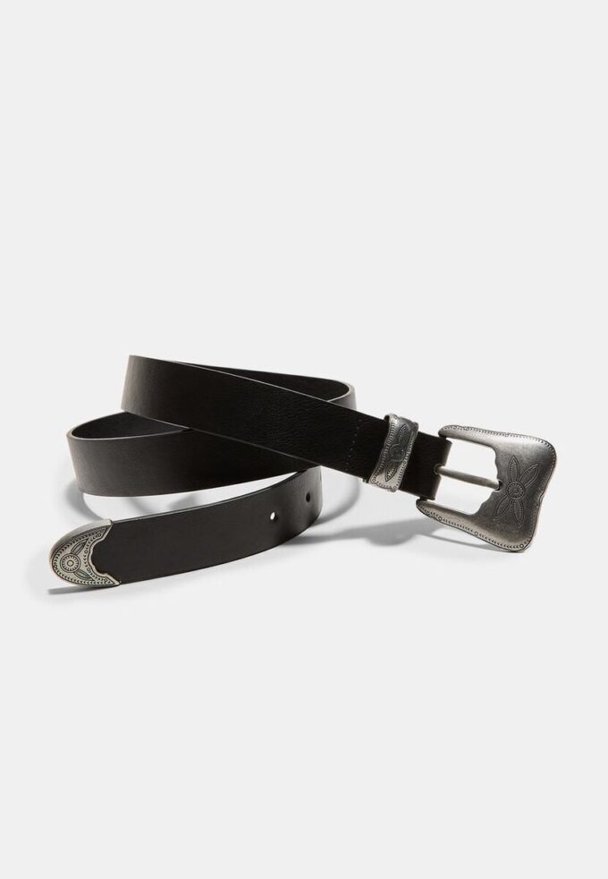 Ceinture basique à boucle cowboy