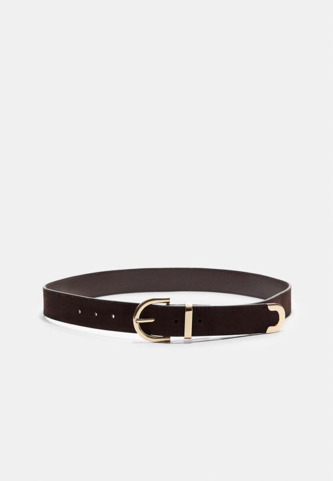 Ceinture basique à boucle ronde