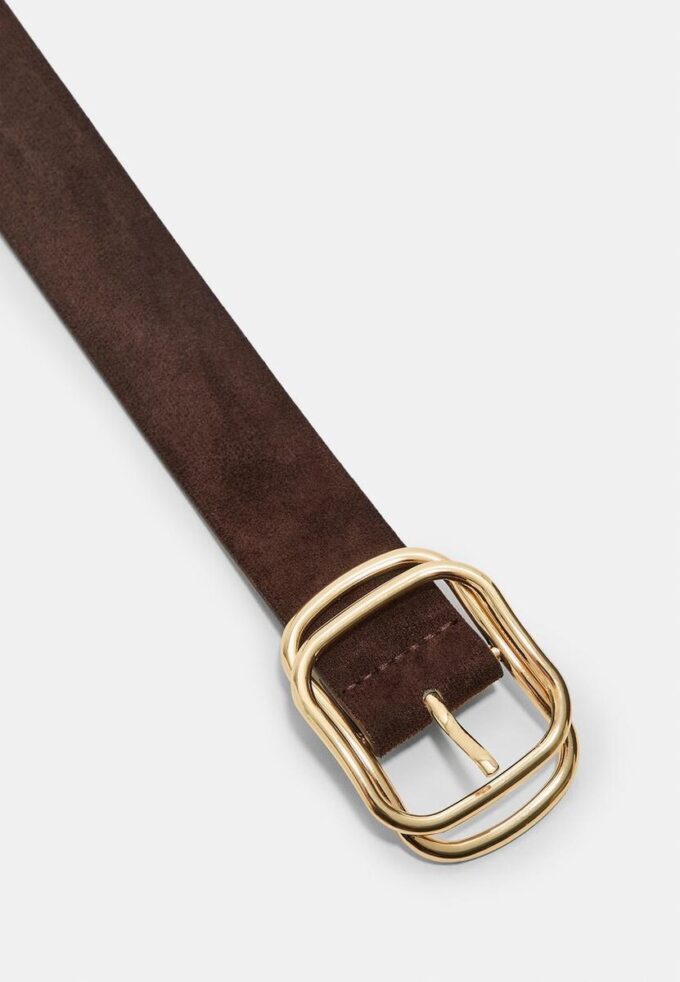 Ceinture à boucle superposée