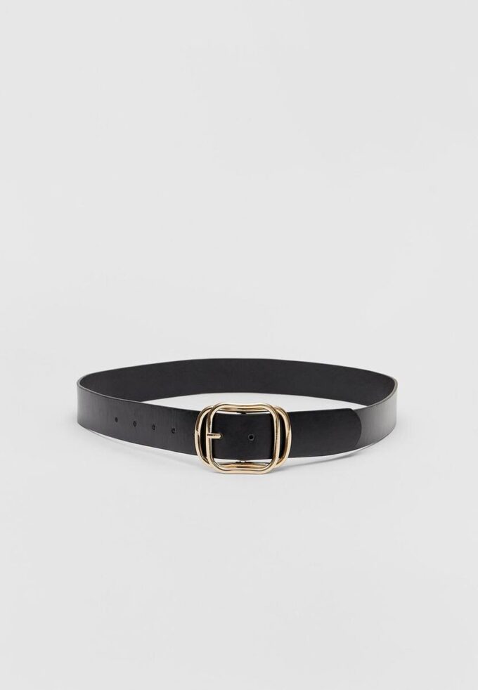 Ceinture à boucle superposée