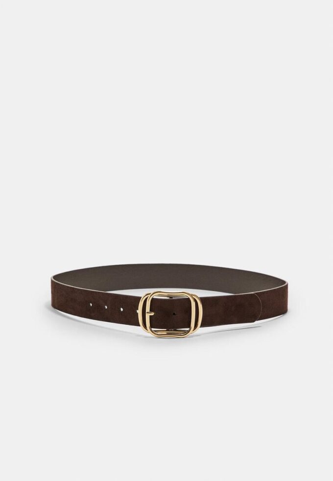 Ceinture à boucle superposée