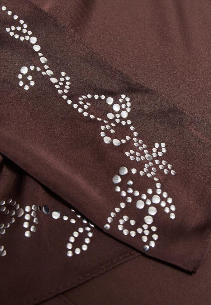 Écharpe avec détail mors