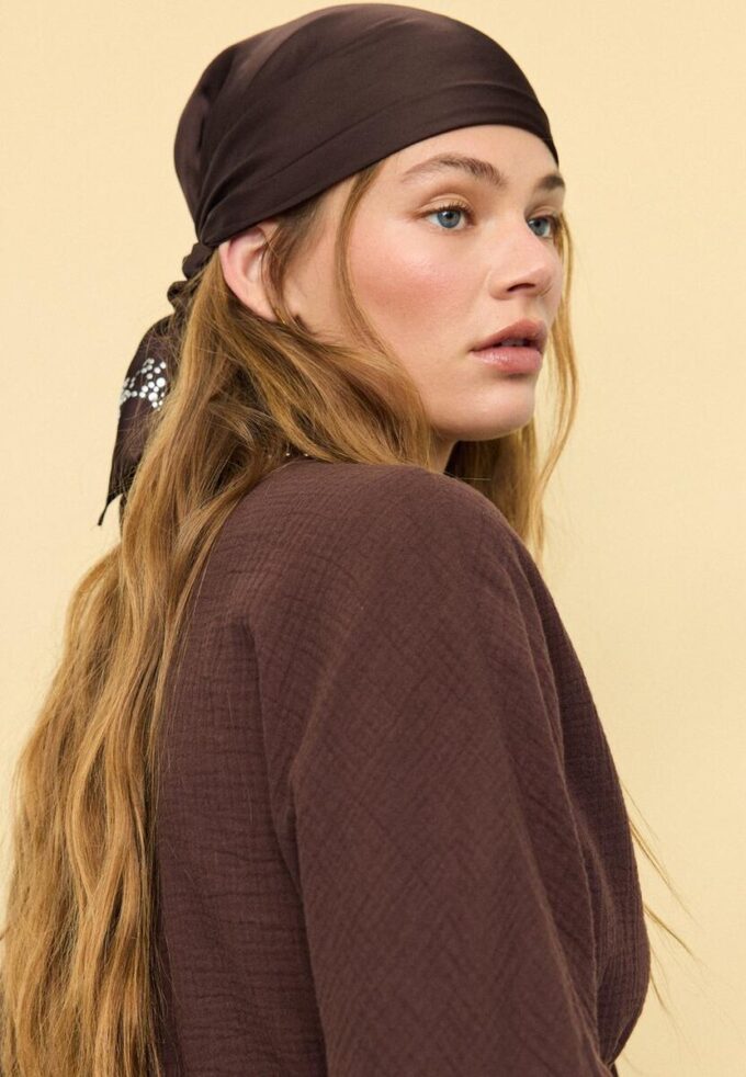 Écharpe avec détail mors