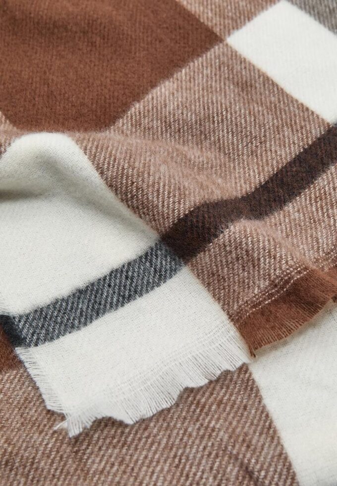 Écharpe à carreaux