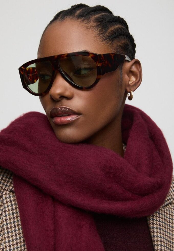 Écharpe unie basique