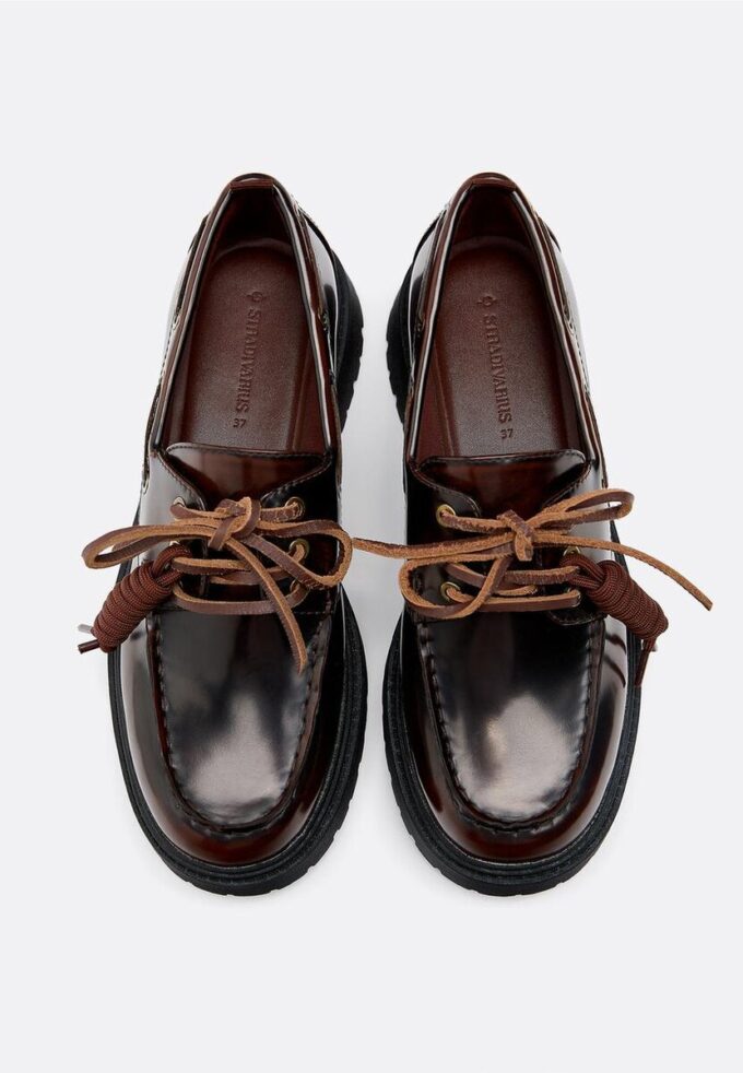 Chaussures bateau à semelle compensée Chaussures bateau à semelle compensée