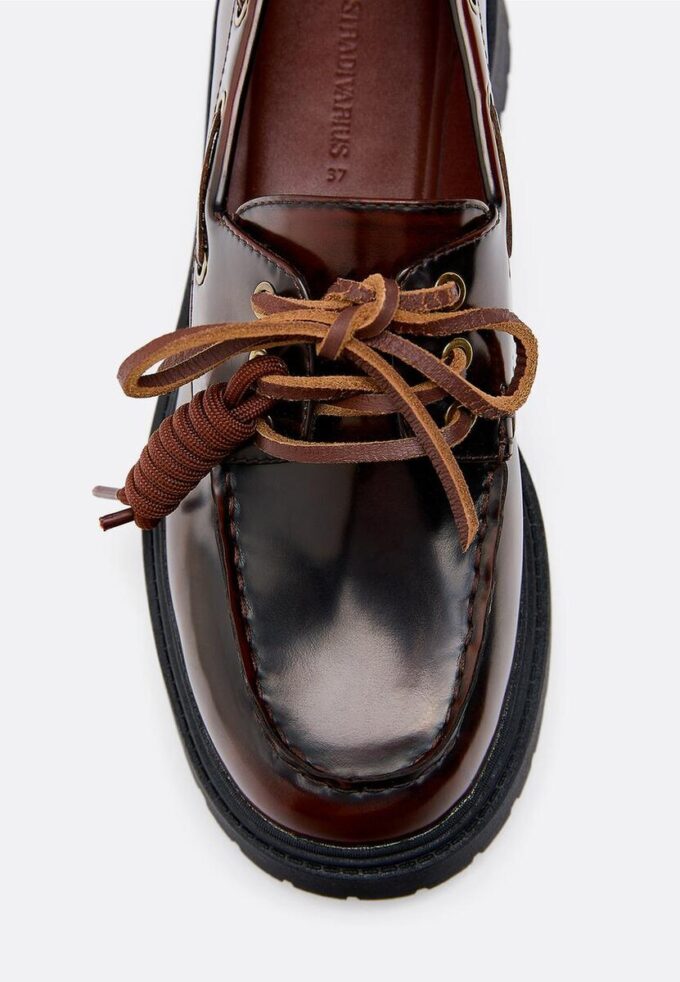 Chaussures bateau à semelle compensée Chaussures bateau à semelle compensée