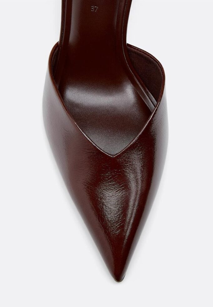 Chaussures à talons en cuir