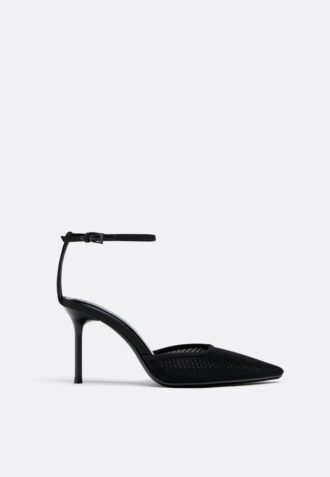 Chaussures à talons en maille