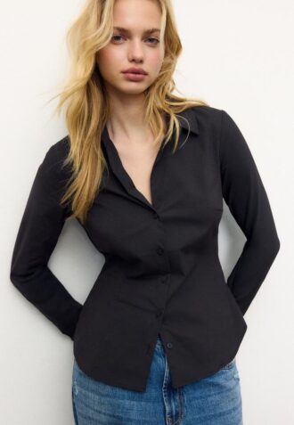 Chemise ajustée basique