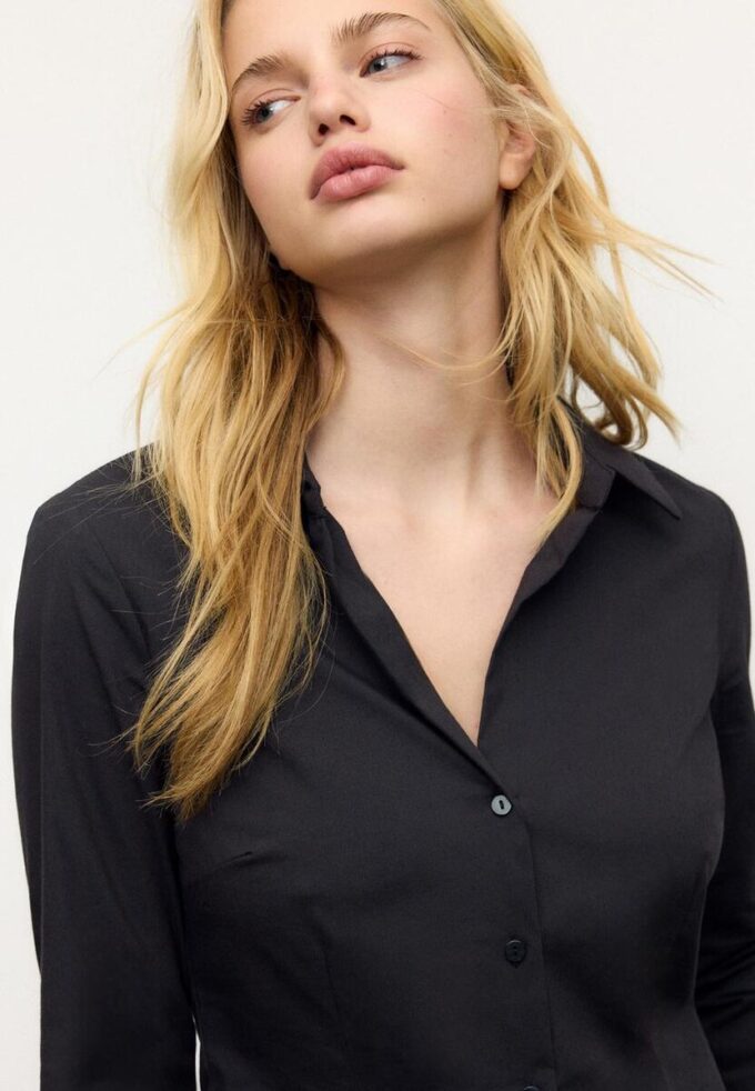 Chemise ajustée basique Chemise ajustée basique