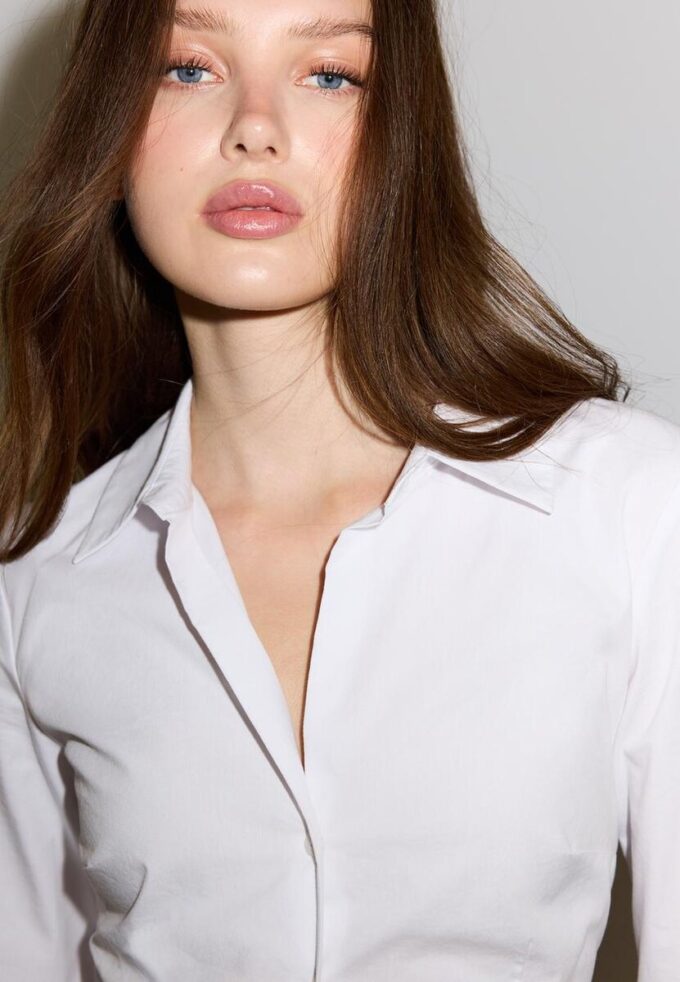 Chemise ajustée basique Chemise ajustée basique