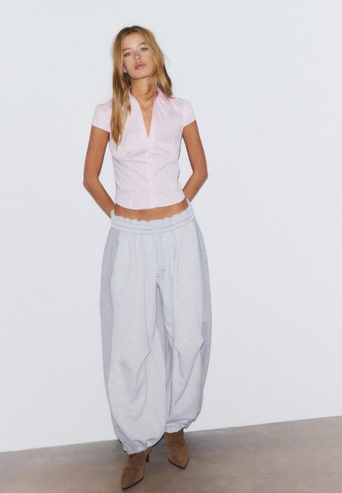 Chemise ajustée à manches courtes Chemise ajustée à manches courtes