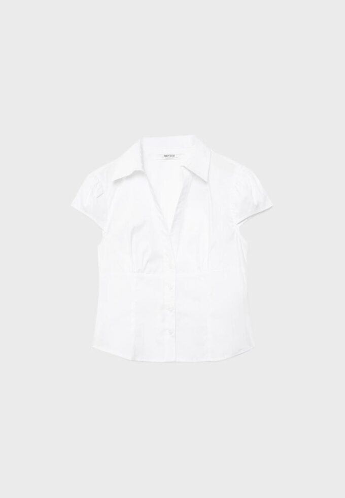 Chemise ajustée à manches courtes Chemise ajustée à manches courtes