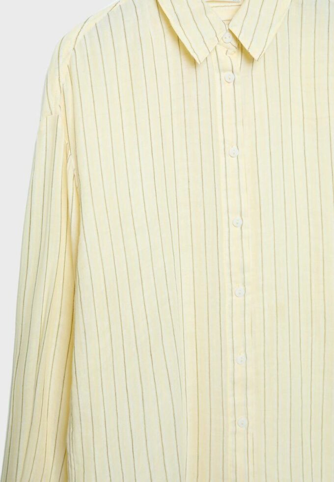 Chemise basique en double tissu