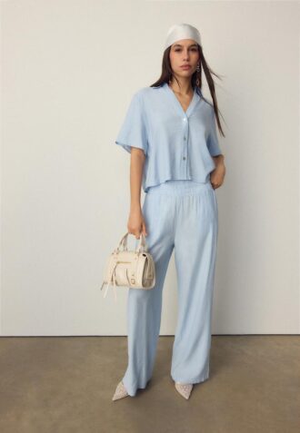 Chemise fluide boutonnée