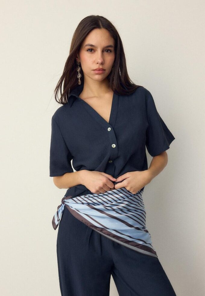 Chemise fluide boutonnée Chemise fluide boutonnée