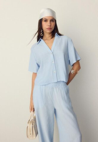 Chemise fluide boutonnée