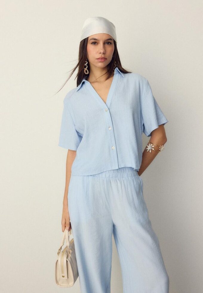 Chemise fluide boutonnée Chemise fluide boutonnée