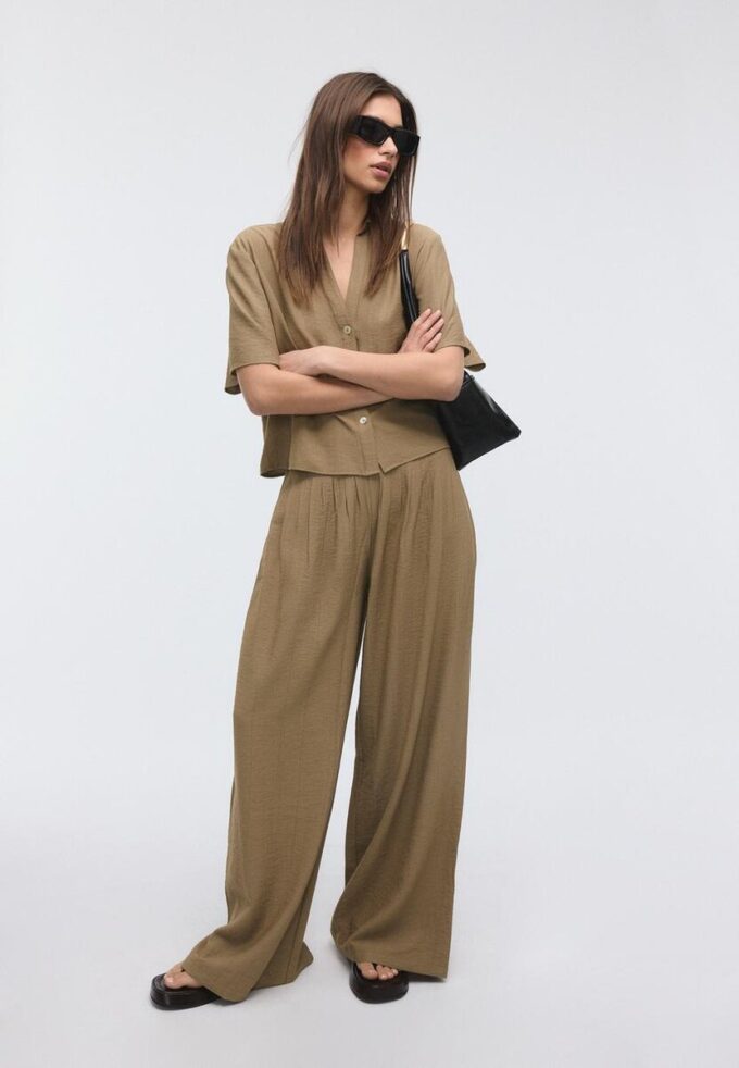 Chemise fluide boutonnée