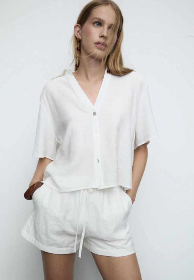 Chemise fluide boutonnée Chemise fluide boutonnée