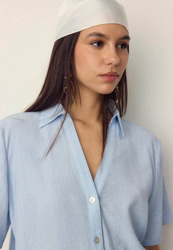 Chemise fluide boutonnée Chemise fluide boutonnée