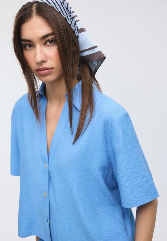 Chemise fluide boutonnée Chemise fluide boutonnée