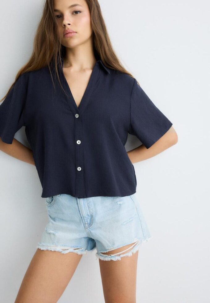 Chemise fluide boutonnée Chemise fluide boutonnée